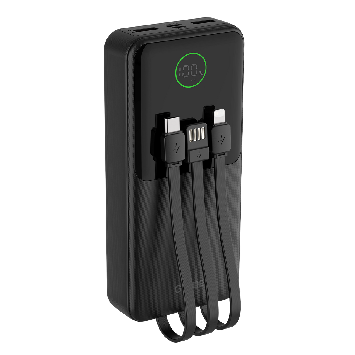 Power Bank G-Tide Easy 2 20.000 mAh con cables integrados