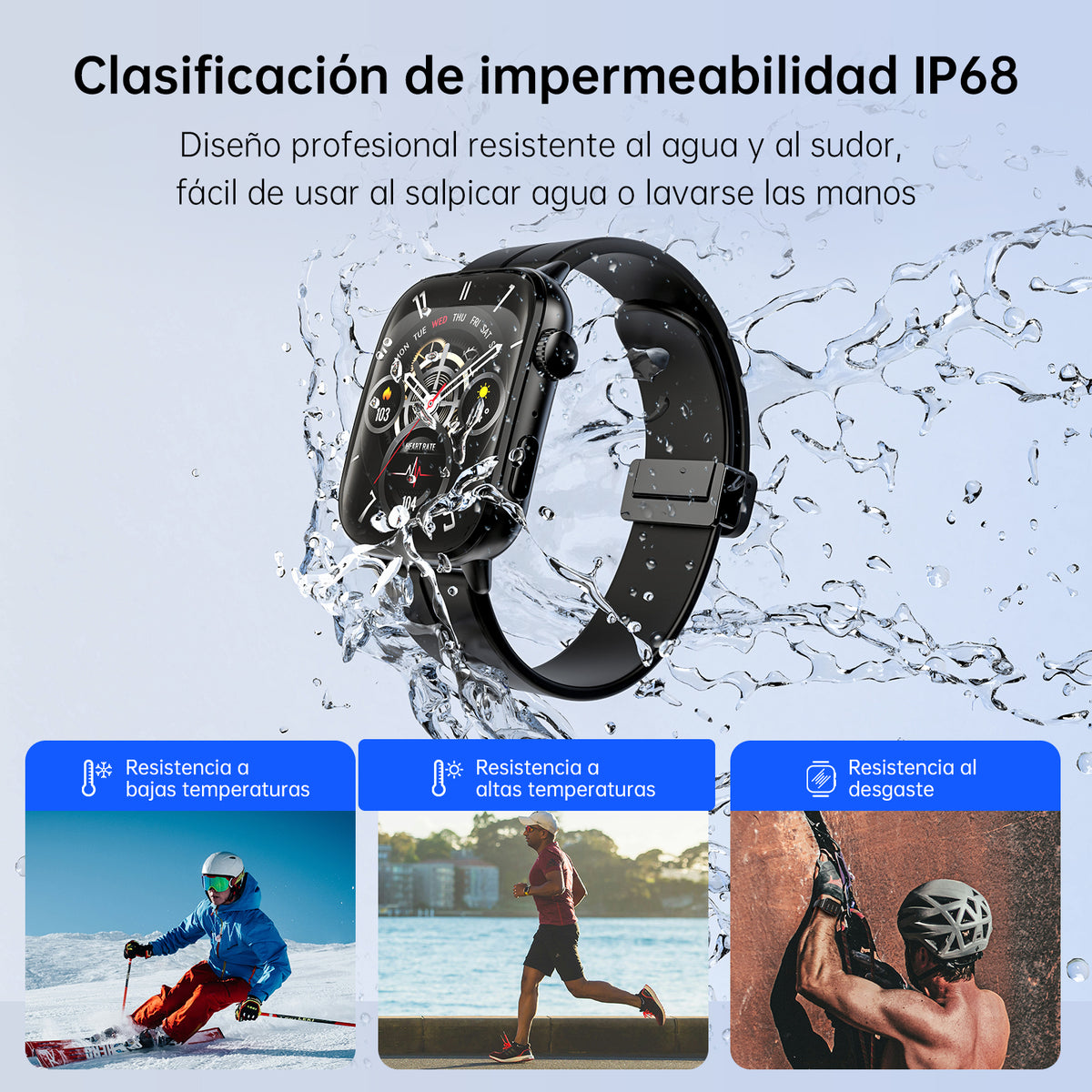 Smart Watch G-TIDE S6 Pro – vista 3