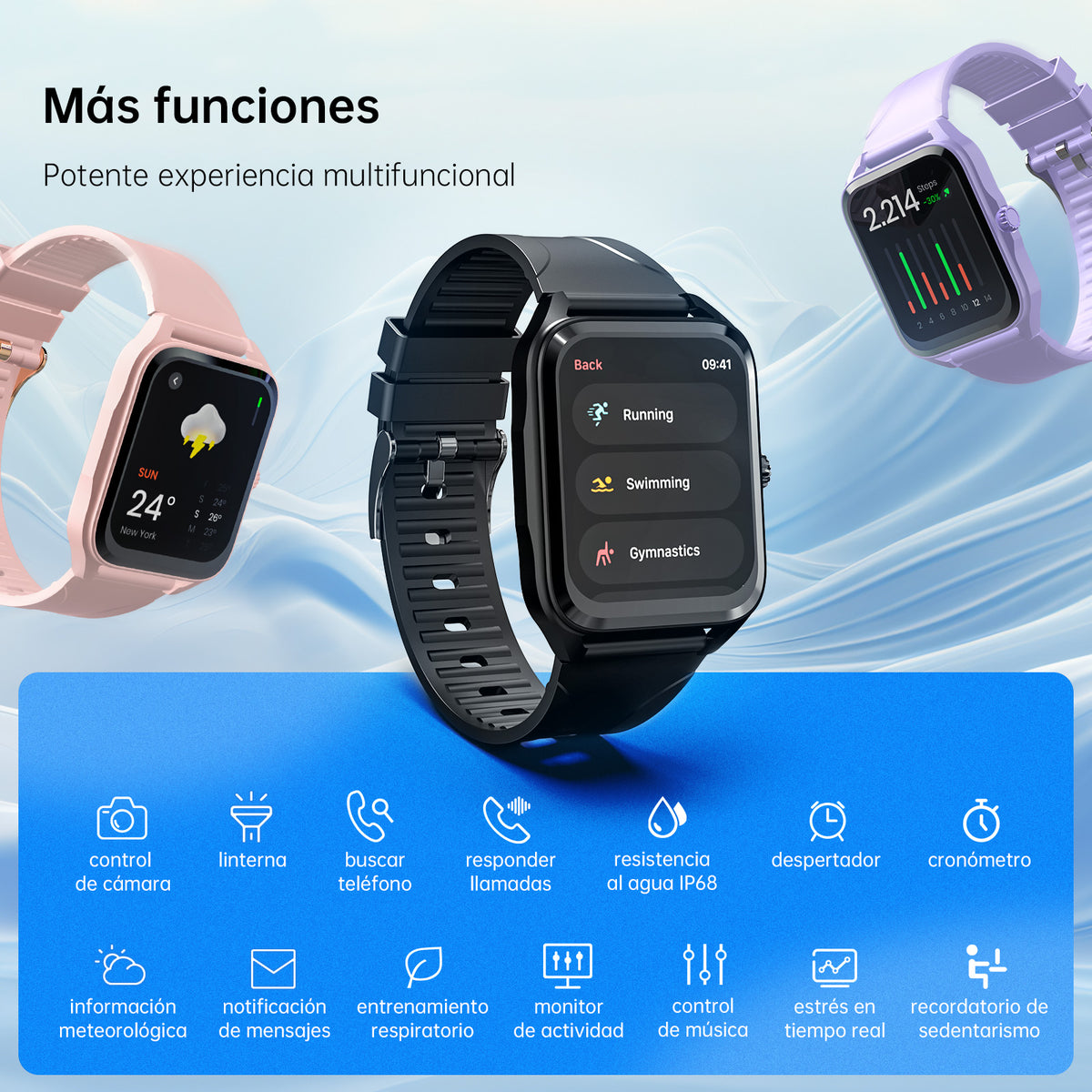 Smart Watch G-TIDE Q1 – vista 2